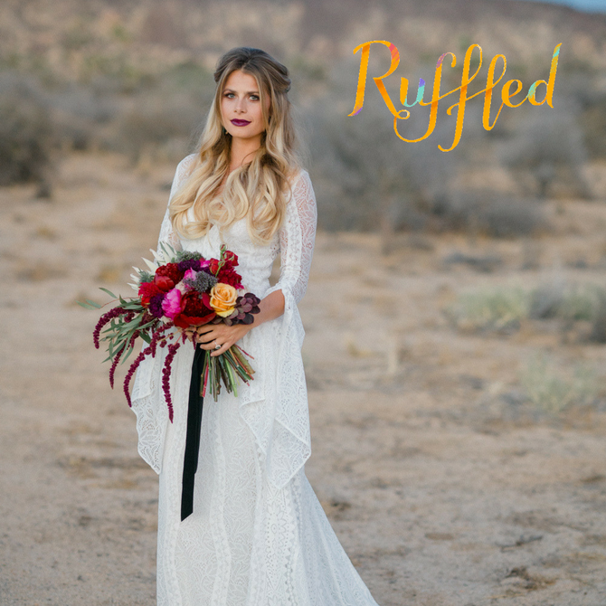 Spanish Bohemian Feature on Ruffled