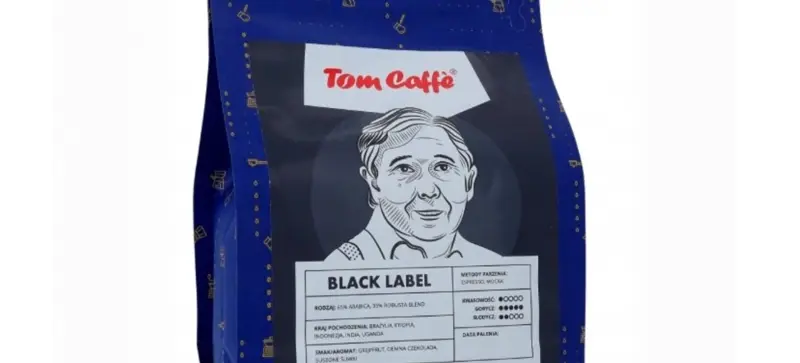 Kawa ziarnista Tom Caffè Black Label 250 g