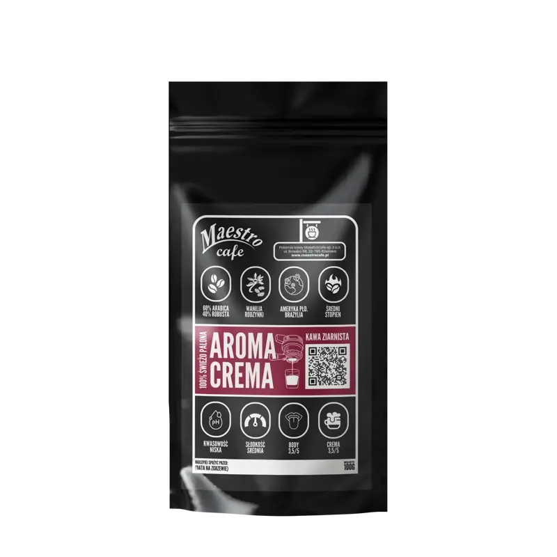 Miniatura: Zestaw - próbki degustacyjne kawy ziarnistej Maestrocafe (6x100g)