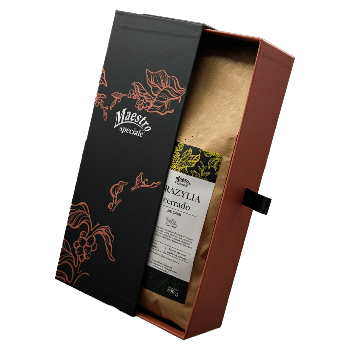 Kawa Ziarnista Brazylia Cerrado 500g - Maestro Speciale - Idealna na prezent