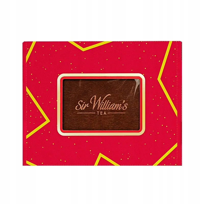 Miniatura: Zestaw herbat Sir William's Tea 90 szt. – w drewnianej skrzynce na prezen