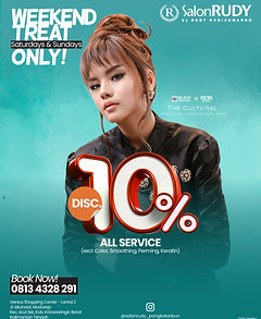 WEEKEND TREAT, DISCOUNT 10%