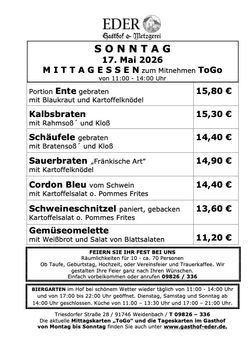 Sonntag 17. Mai 2026_ToGo