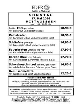 TAGESKARTE_Sonntag 17. Mai 2026