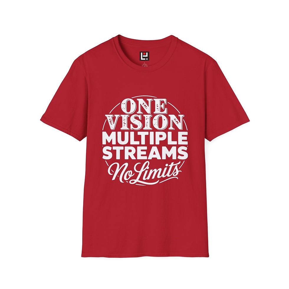 Thumbnail: One Vision Multiple Streams "No Limits" T-Shirt