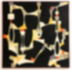 - Elsa Gramcko, "La pequeña puerta", 1957. Óleo sobre tela, 120 x 120 cm. Museo de Bellas Artes (MBA) Caracas, Venezuela.