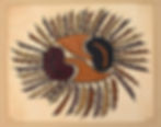 - Elena Izcue, “Estudio de motivo Nasca”, 1922. Museo de Arte de Lima, MALI.