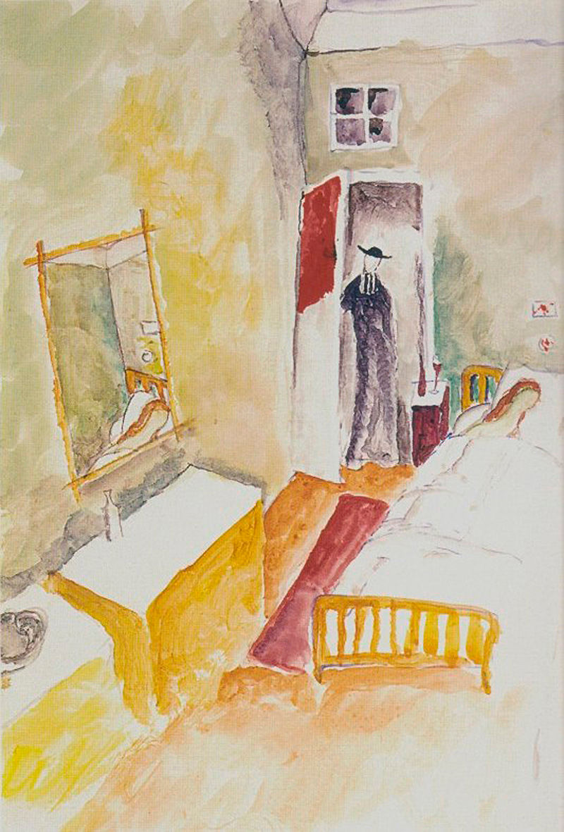 - Jeanne Hébuterne, "Death", 1919.