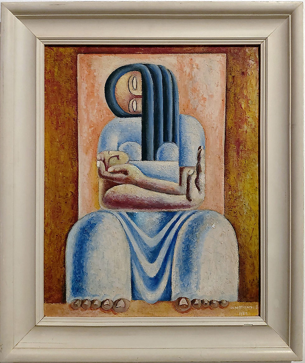 - Jane Millares, "La Maternidad", 1957.