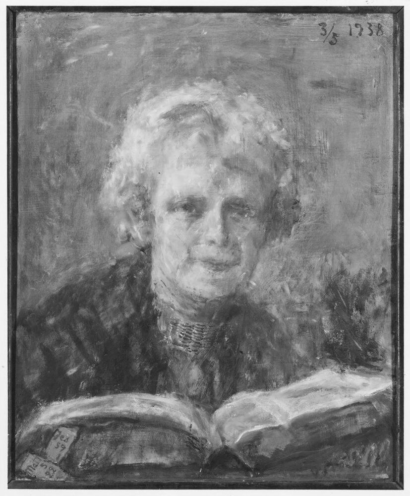 - Mina Carlson-Bredberg, “Autorretrato”, 1938. Nationalmuseum, Estocolmo.