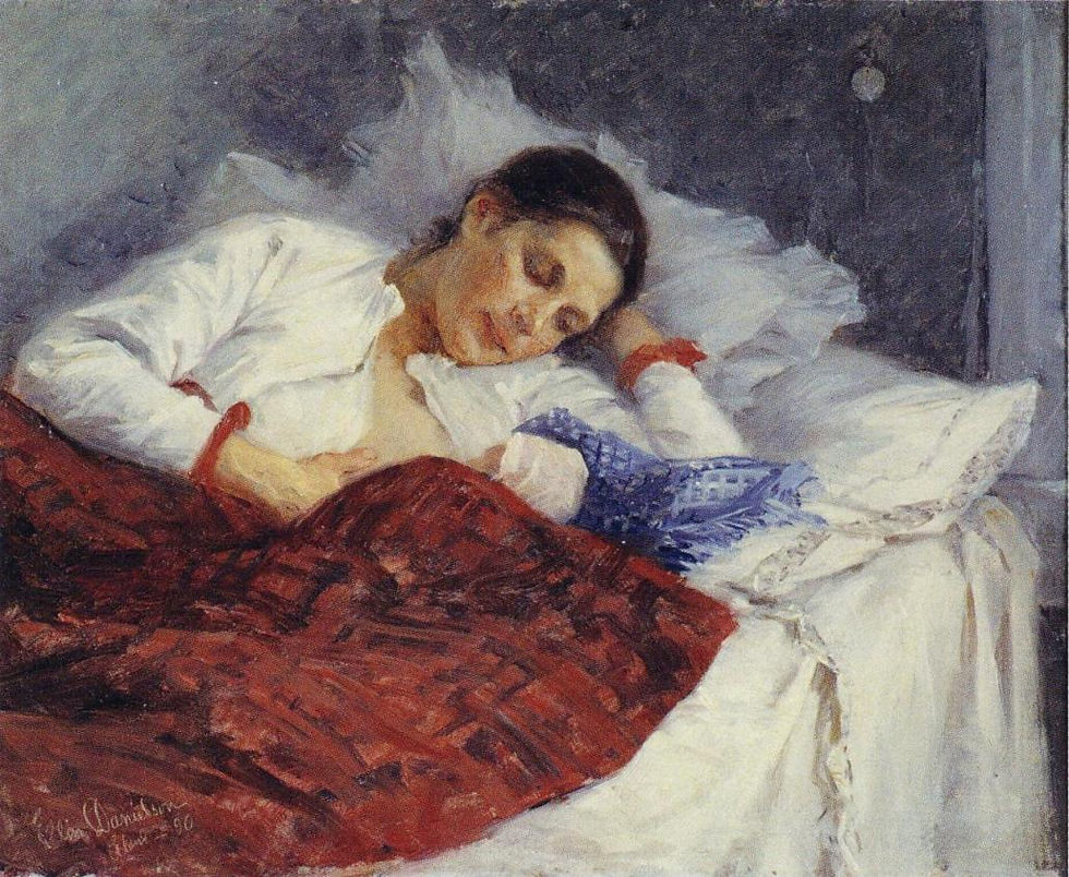 - Elin Danielson-Gambogi, "Äiti ja lapsi", 1890. Ateneum Art Museum, Helsinki.