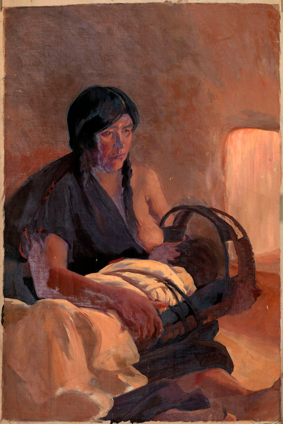 - Kate T. Cory, "Mother and Child", c. 1905. Oil. Smithsonian American Art Museum, Washington DC.