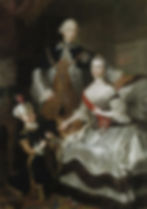 - Anna Rosina de Gasc, "Peter III and Catherine II of Russia", 1756, Nationalmuseum, Stockholm.