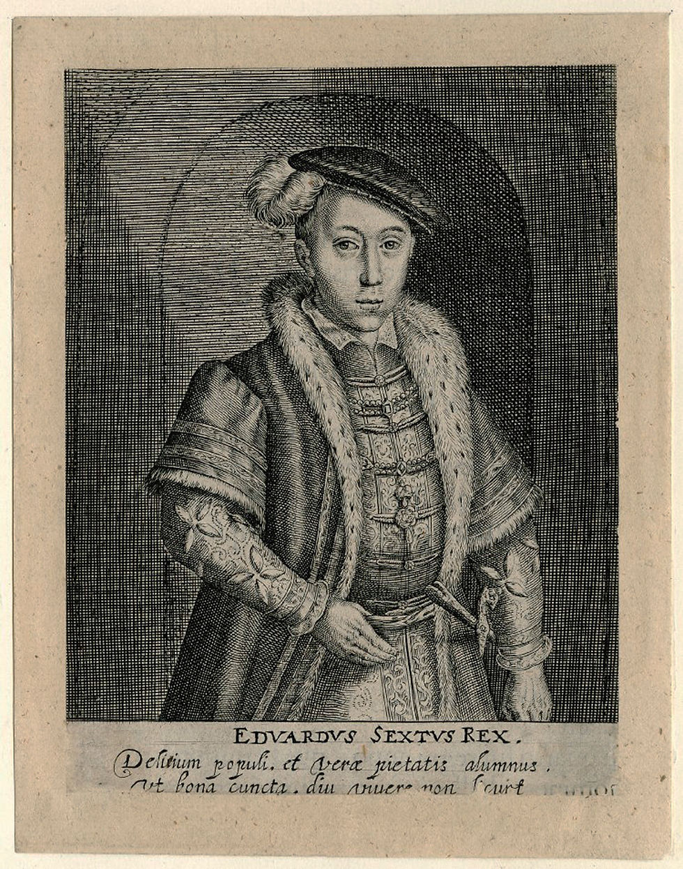 - Magdalena van de Passe, "Eduardus Sextus Rex", 1620. British Museum, London.