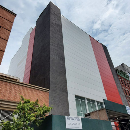 A Public Storage building in New York City constructed by LLNY Group