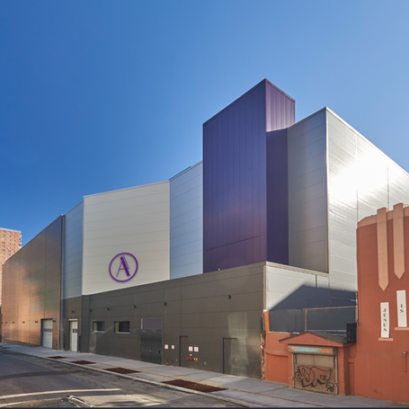 A dazzling external shot of the Arcis building in Manhattan, NY.