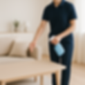woman cleaning a luxury home in indiana.png