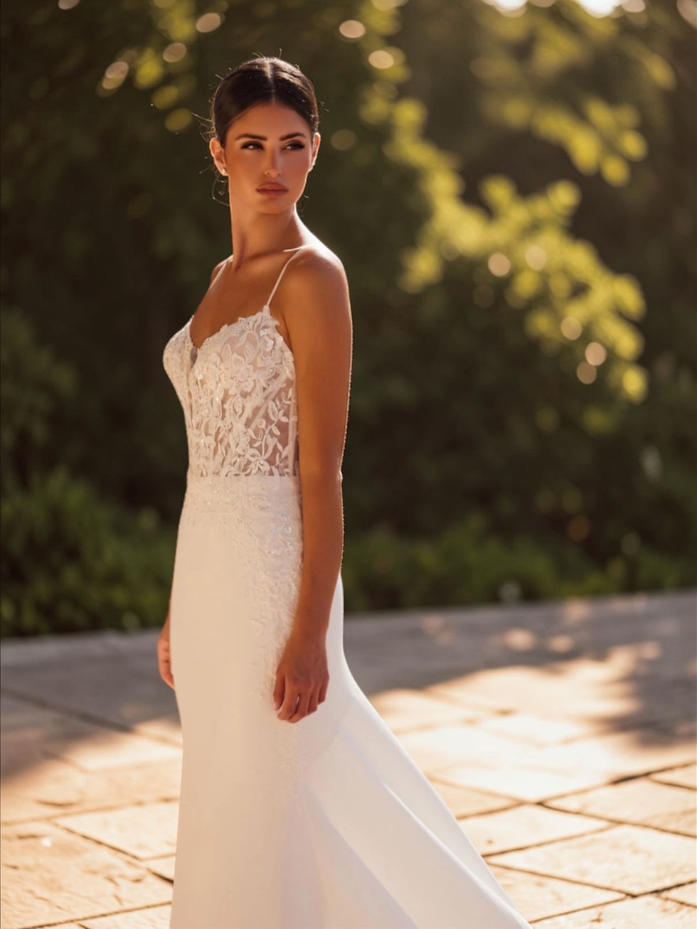 Thumbnail: Sweetheart Neckline Embroidered Mermaid