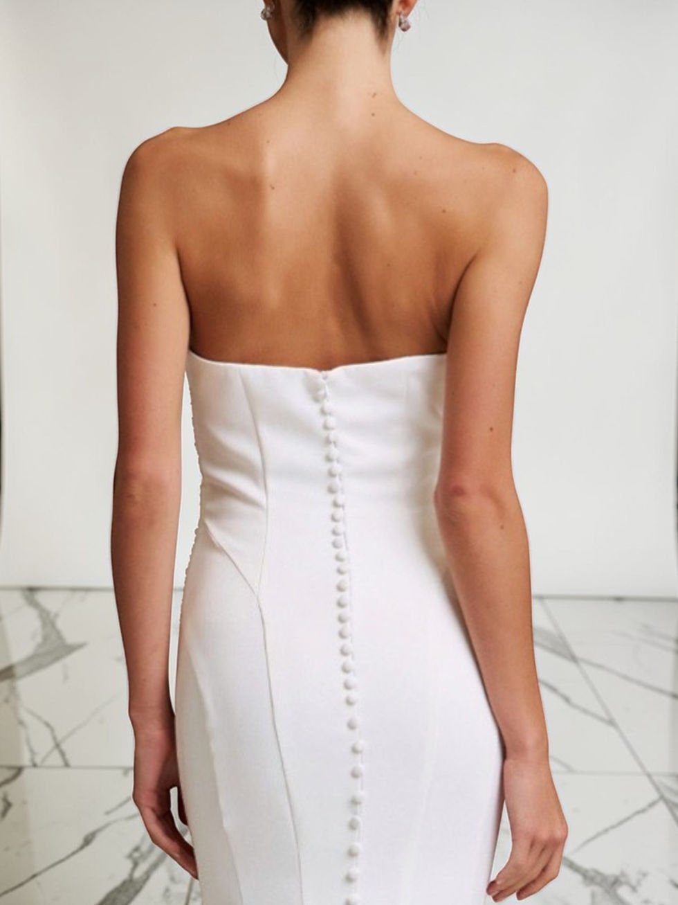 Thumbnail: Sweetheart Eyelash Lace Fit and Flare Wedding Gown