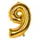 Thumbnail: Number 9 Foil Balloon