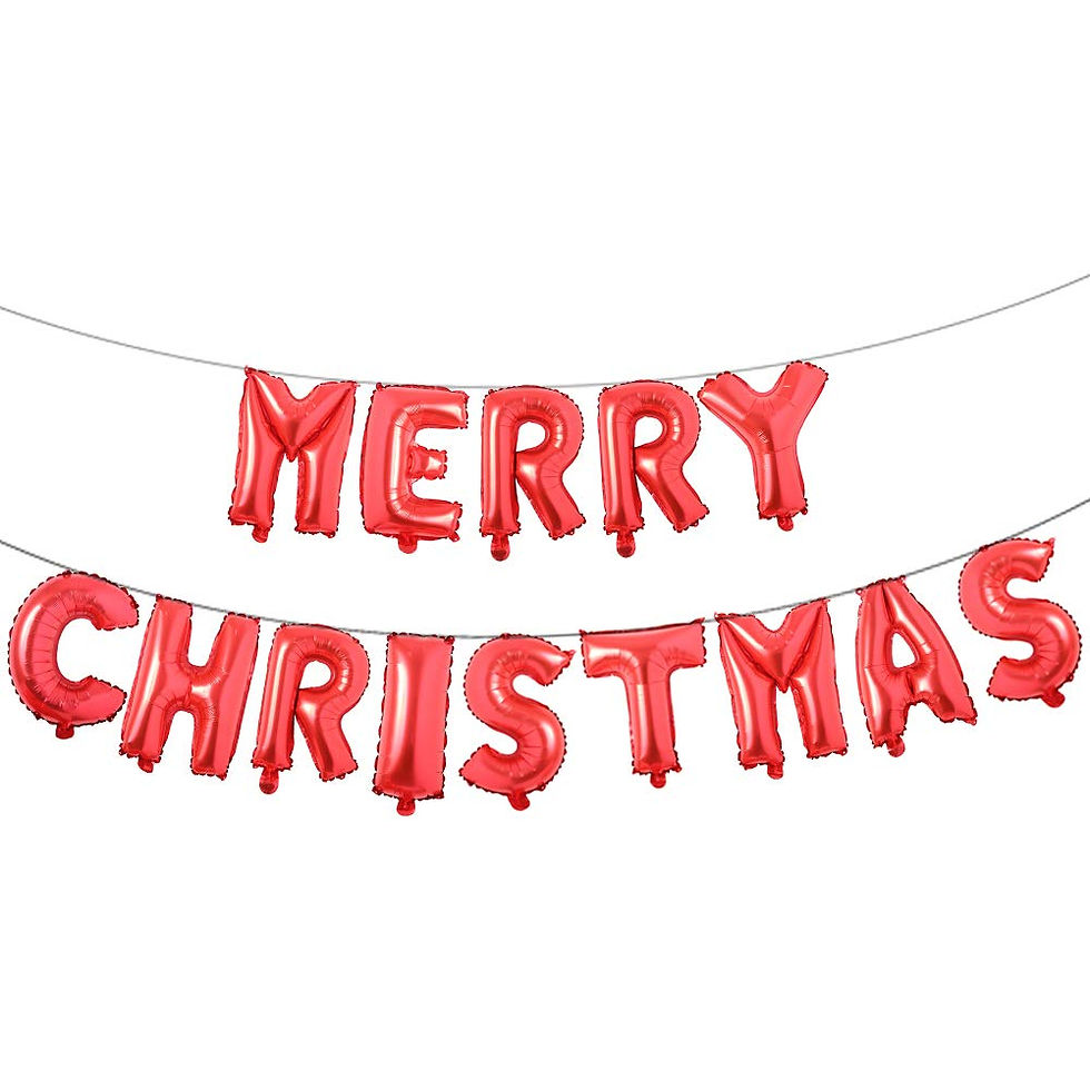 Thumbnail: Merry Christmas foil balloon