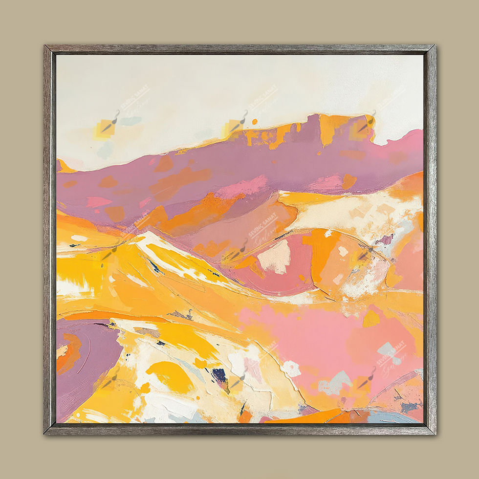 Küçük resim: Abstract Series 52 (Sanatsal Yağlı Boya Dokulu Tablo)