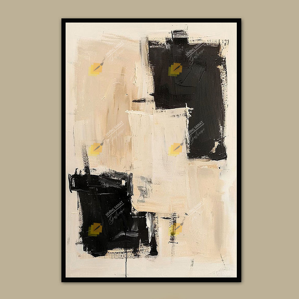 Küçük resim: Abstract Sv- 0701 ( Sanatsal Yağlı Boya Dokulu Tablo )