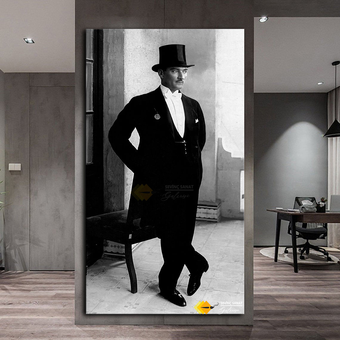 Atatürk ( Kanvas Tablo )