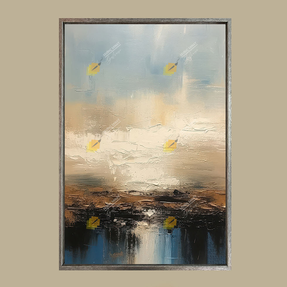Küçük resim: Abstract Series 47 ( Sanatsal Yağlı boya Dokulu Tablo )