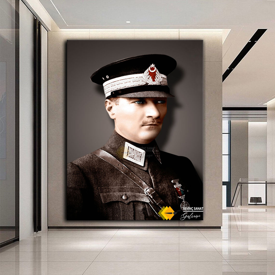 Atatürk ( Kanvas Tablo )