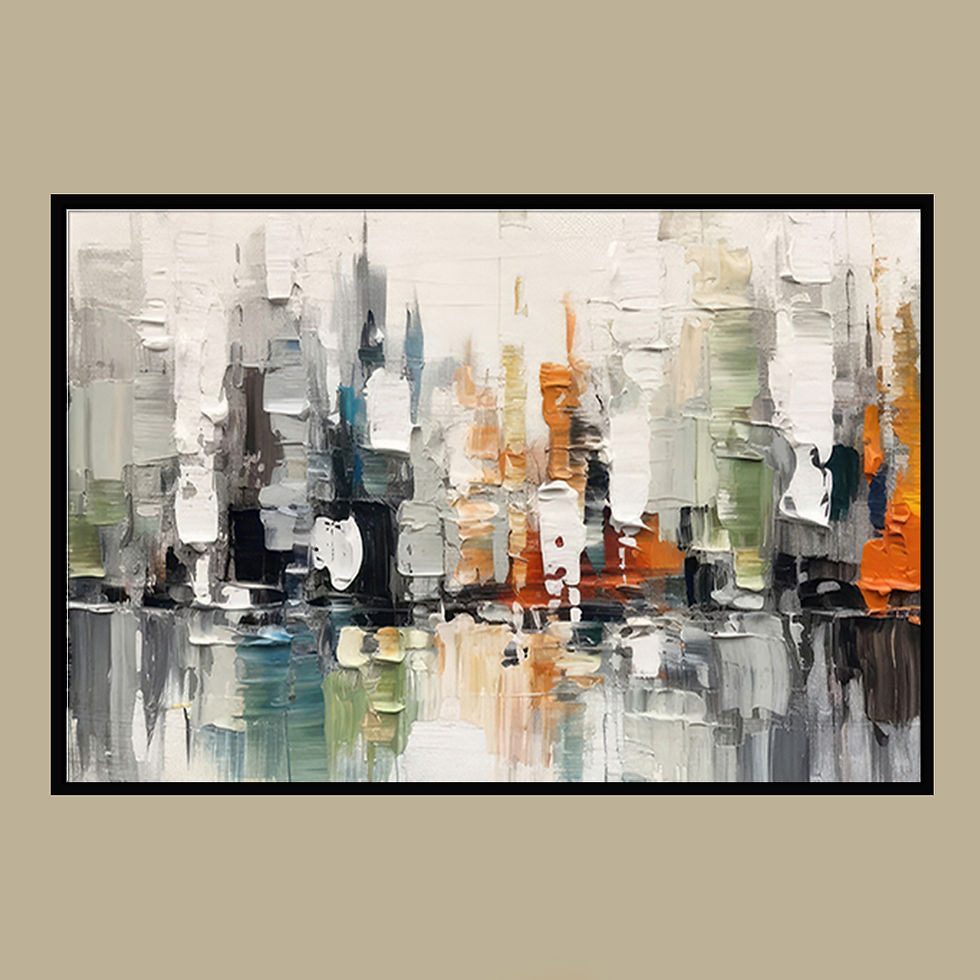 Küçük resim: Abstract ( Sanatsal Yağlı Boya Dokulu Tablo )
