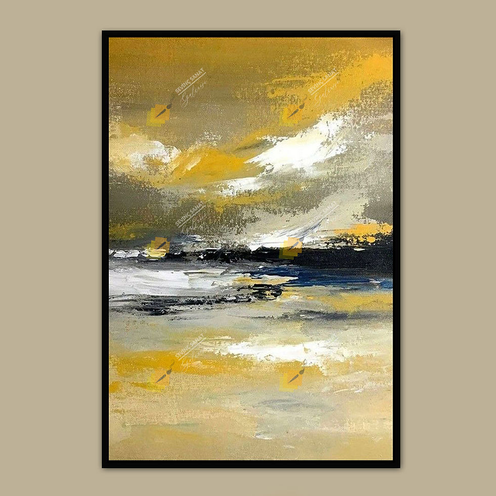 Küçük resim: Abstract Series 56 ( Sanatsal Yağlı boya Dokulu Tablo )