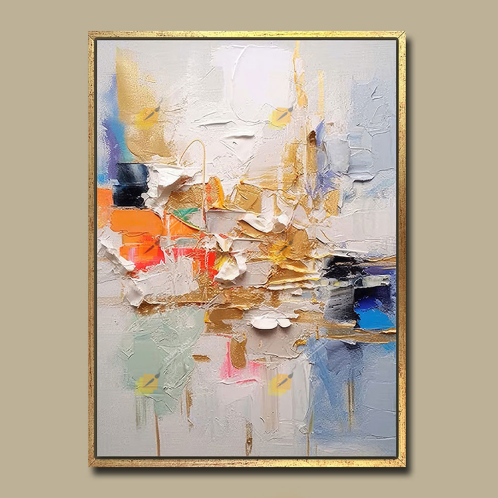 Küçük resim: Abstract Layer  (Sanatsal Yağlı Boya Dokulu Tablo )