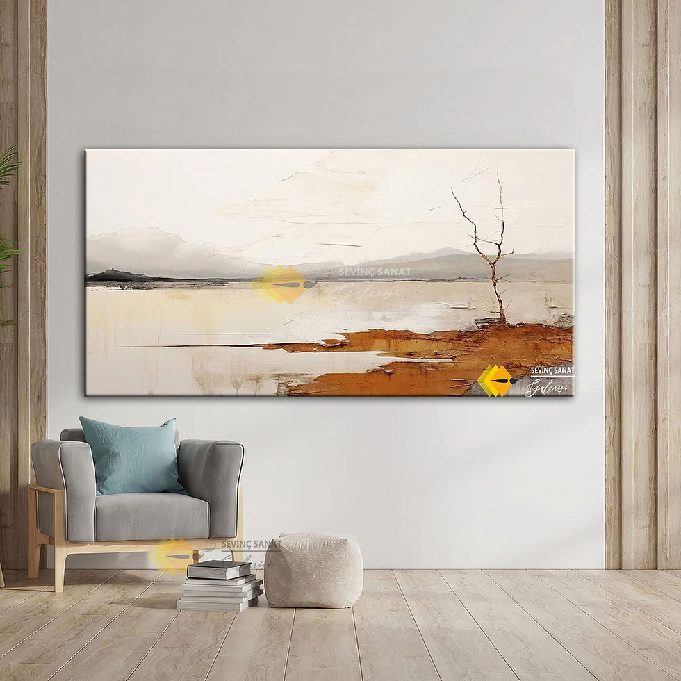 Küçük resim: Abstract Simple ( Sanatsal Yağlı Boya Dokulu Tablo )
