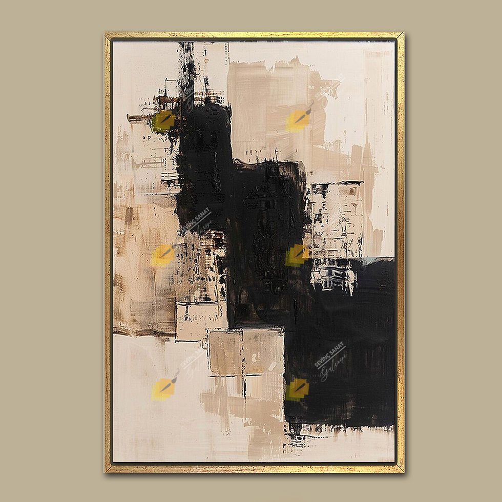 Küçük resim: Abstract Sv- 0700 ( Sanatsal Yağlı Boya Dokulu Tablo )