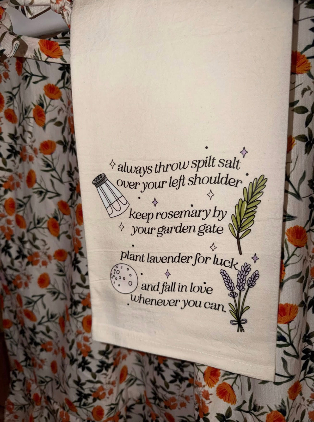 Practical Magic Tea Towel