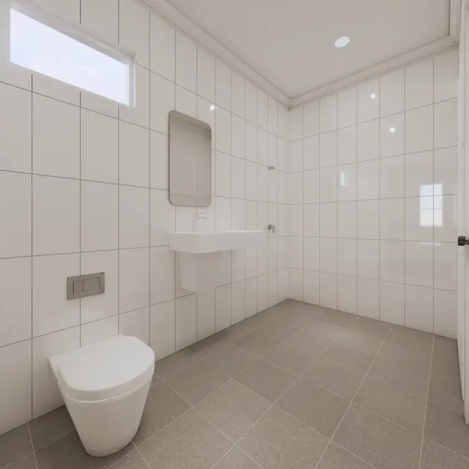 Robust ensuite. Render only.
