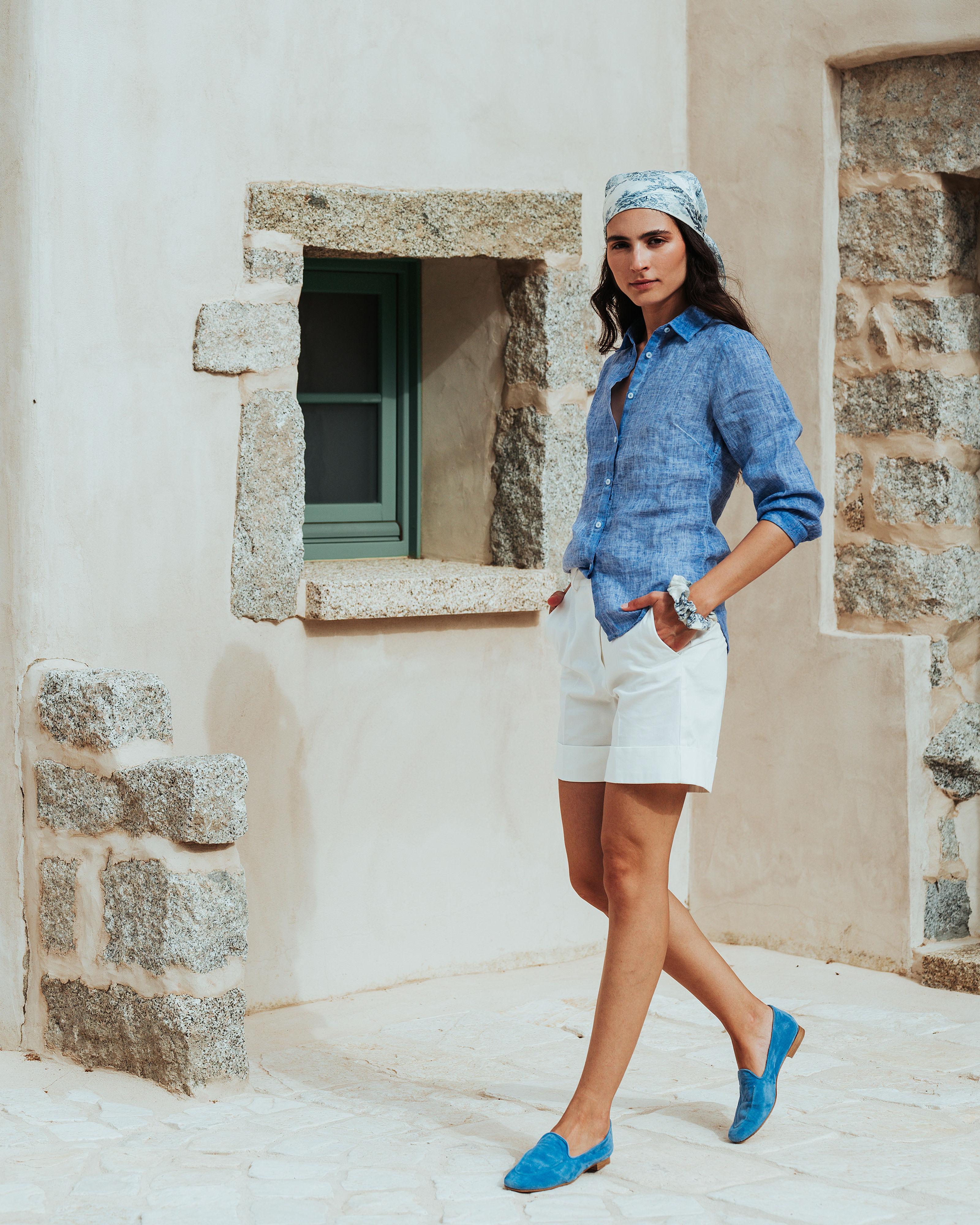 Camicia di Lino Slim Fit Maestrale