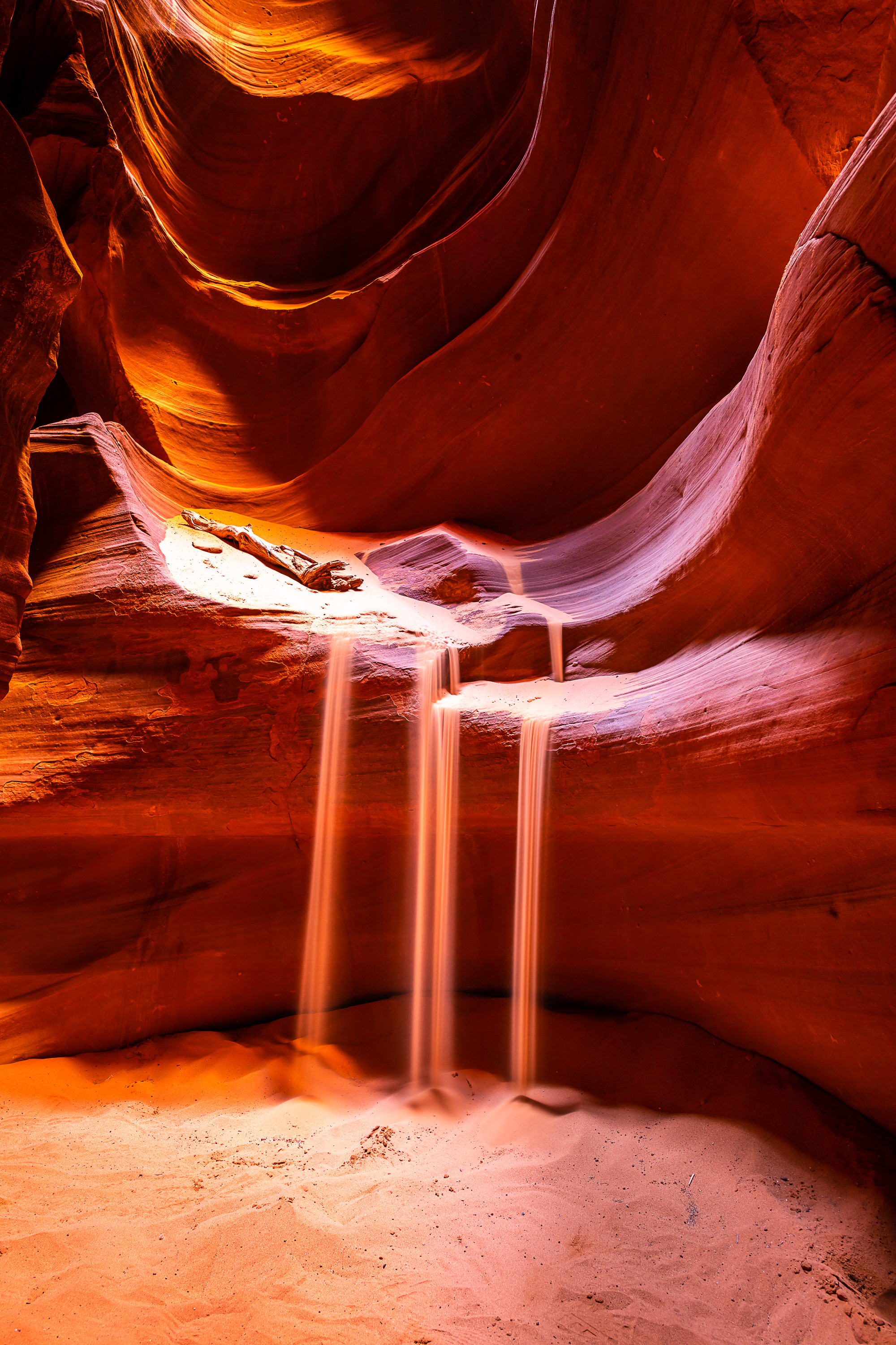 Flowing Sands of Antelope Canyon
