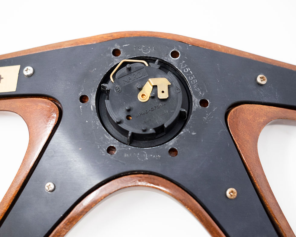 Thumbnail: 365mm Nardi Gara 4 Wood Steering Wheel