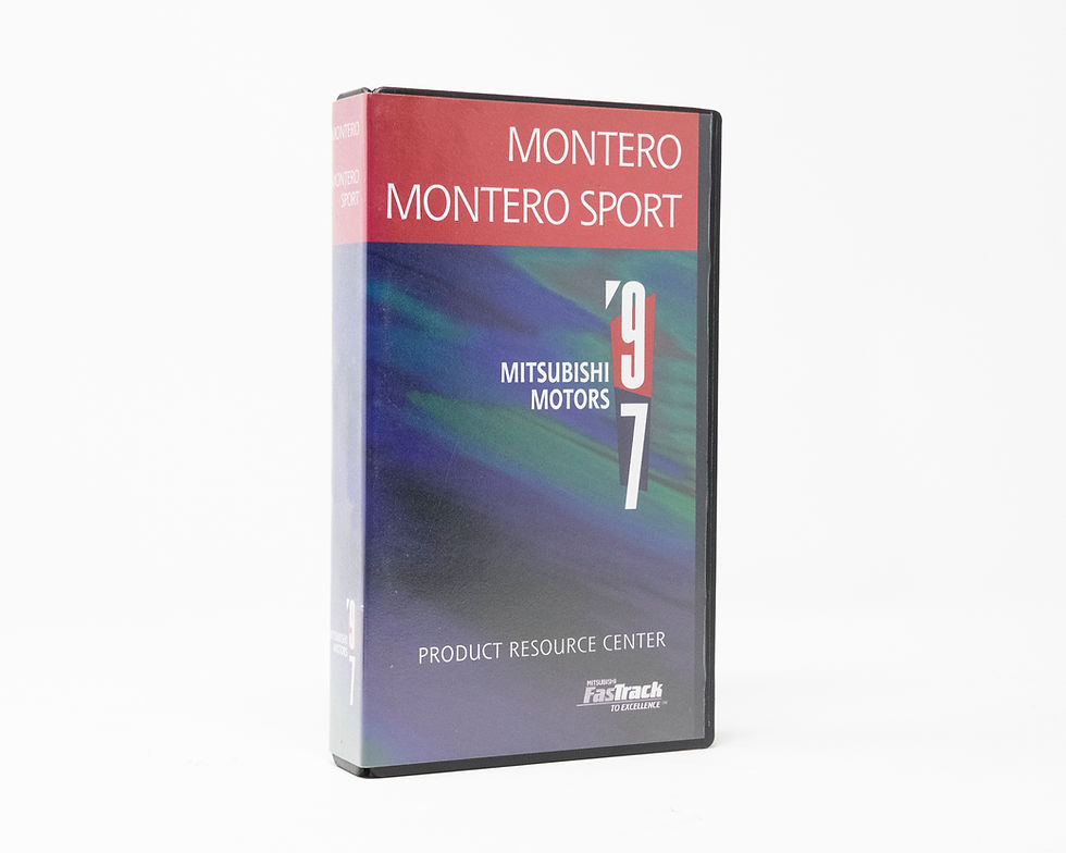 Thumbnail: Mitsubishi Montero/Sport OEM Dealer Training VHS