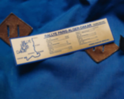 Pajero Dakar Edition Replica Dash Sticker