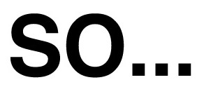 Why So and So is passé