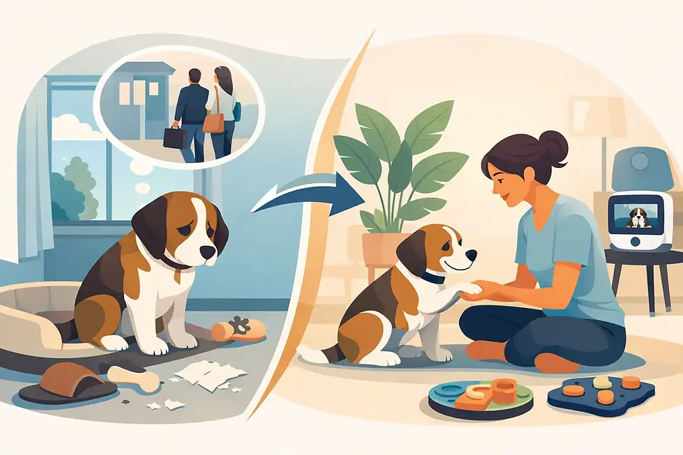 Dog Separation Anxiety Help That Works at Home