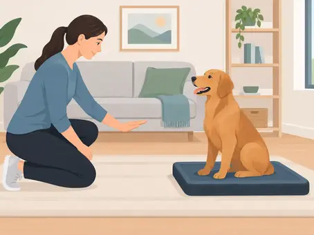 Teach a Dog the Place Command at Home Today