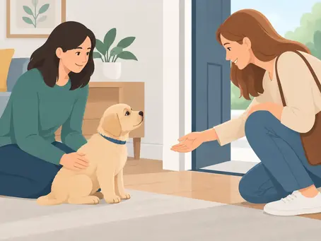 When Should Puppies Meet Visitors? A Safe Plan