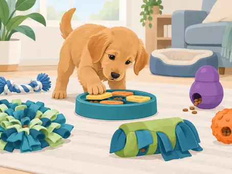 12 Best Puppy Enrichment Games for Home