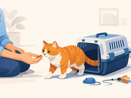 How to Train Your Cat for the Carrier Calmly