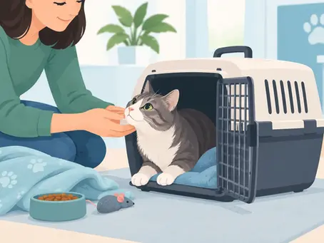 How to Reduce Cat Carrier Fear Before Vet Visits