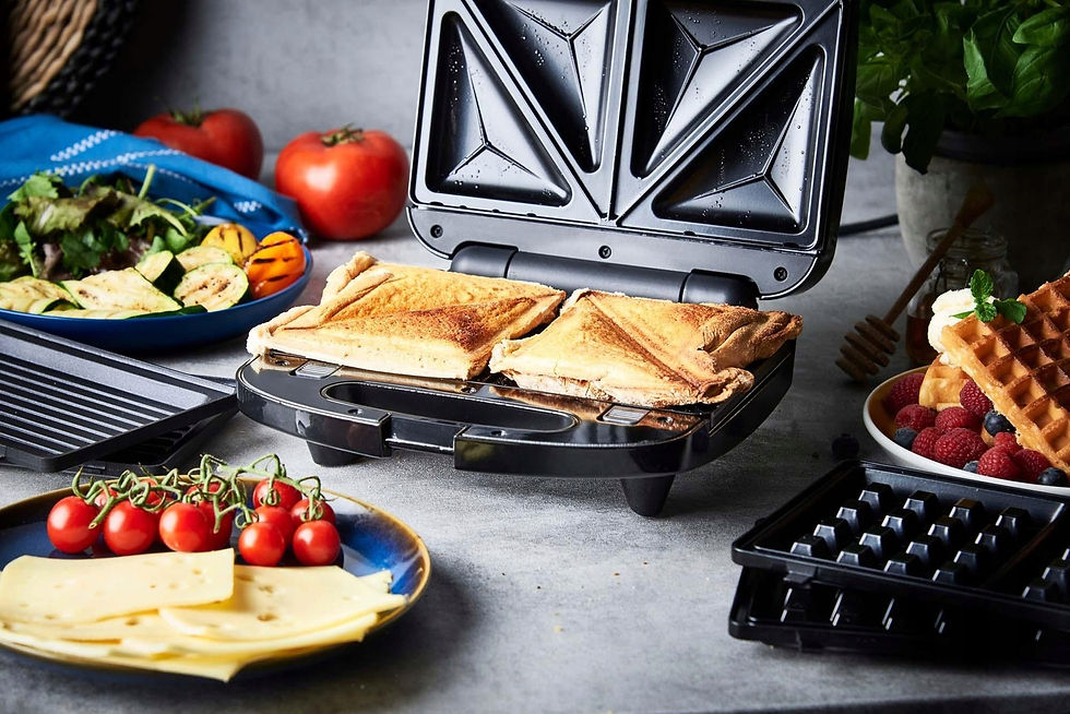 Thumbnail: FIESTA 3 IN 1 DEEP FILL SNACK MAKER